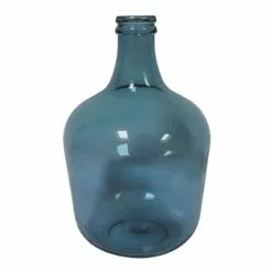 Maison Tilleul Vases Bonbonne Dame Jeanne 12L Bleu