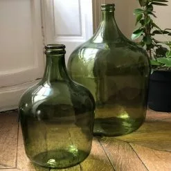Maison Tilleul Vases Bonbonne Dame Jeanne 12L Vert -Vases Soldes bonbonne dame jeanne 12l vert 2