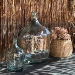Maison Tilleul Vases Bonbonne Dame Jeanne 34L Transparent -Vases Soldes bonbonne dame jeanne 34l transparent 4