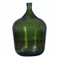 Maison Tilleul Vases Bonbonne Dame Jeanne 34L Vert