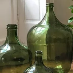 Maison Tilleul Vases Bonbonne Dame Jeanne 34L Vert -Vases Soldes bonbonne dame jeanne 34l vert 3