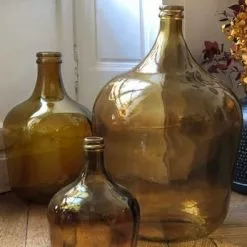 Maison Tilleul Vases Bonbonne Dame Jeanne 4L Marron -Vases Soldes bonbonne dame jeanne 4l marron 3