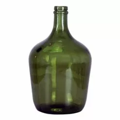 Maison Tilleul Vases Bonbonne Dame Jeanne 4L Vert