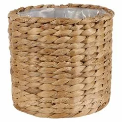 Beliani Vases Cache-pot D'intérieur En Bois Solide Beige H17 19 24 -Vases Soldes cache pot d interieur en bois solide beige h17 19 24 3