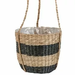 Beliani Vases Cache-pot D'intérieur En Bois Solide Beige H20 -Vases Soldes cache pot d interieur en bois solide beige h20 3