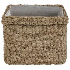 Beliani Vases Cache-pot D'intérieur En Bois Solide Beige H34 36 45 -Vases Soldes cache pot d interieur en bois solide beige h34 36 45 5
