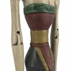 MOYCOR Statuettes Et Figurines Couple Décoratif En Bois Bleu -Vases Soldes couple decoratif en bois bleu 4