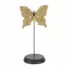 Maisons Du Monde Statuettes Et Figurines Déco à Poser Ailes Papillon En Résine Noir Et Doré H24