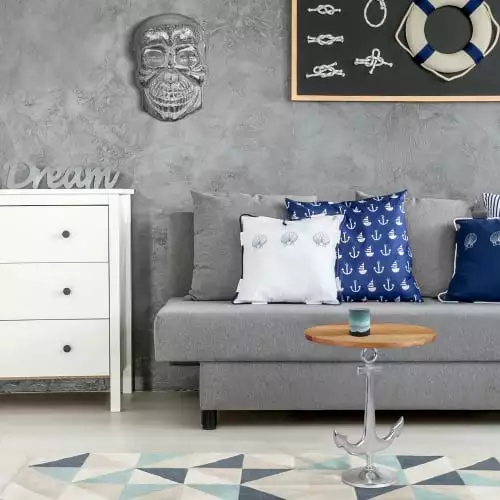 WOMO-DESIGN Statuettes Et Figurines Déco Crâne Sculpture Murale Argent, 42x30 Cm, Aluminium 4 WOMO-DESIGN Statuettes Et Figurines Déco Crâne Sculpture Murale Argent, 42x30 Cm, Aluminium – Image 2