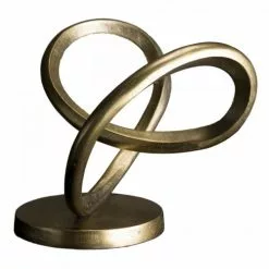 MACABANE Statuettes Et Figurines Décoration Aluminium Doré -Vases Soldes decoration aluminium dore 5