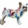 Signes Grimalt Statuettes Et Figurines Décoration En Résine Bouledogue Pop Art H24cm