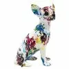 Signes Grimalt Statuettes Et Figurines Décoration En Résine Chihuahua Pop Art H26cm -Vases Soldes decoration en resine chihuahua pop art h26cm
