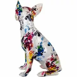 Signes Grimalt Statuettes Et Figurines Décoration En Résine Chihuahua Pop Art H26cm -Vases Soldes decoration en resine chihuahua pop art h26cm 3