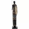 Signes Grimalt Statuettes Et Figurines Décoration Guerrier Africain H57,5cm -Vases Soldes decoration guerrier africain h57 5cm