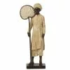 Ixia Statuettes Et Figurines Décoration Homme Indien Debout H40cm -Vases Soldes decoration homme indien debout h40cm