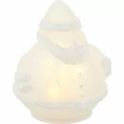 Sirius Statuettes Et Figurines Décoration Santa En Verre Blanc
