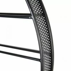 MACABANE Statuettes Et Figurines Etagère Range-bouteilles Vin 5 Niveaux 9 Bouteilles Ronde Métal Noir -Vases Soldes etagere range bouteilles vin 5 niveaux 9 bouteilles ronde metal noir 2