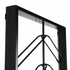 MACABANE Statuettes Et Figurines Etagère Range-bouteilles Vin 8 Niveaux 16 Bouteilles Métal Noir -Vases Soldes etagere range bouteilles vin 8 niveaux 16 bouteilles metal noir 2