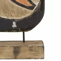 MOYCOR Statuettes Et Figurines Figure De Bouclier En Bois Marron 11 MOYCOR Statuettes Et Figurines Figure De Bouclier En Bois Marron -Vases Soldes figure de bouclier en bois marron 4