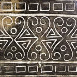 MOYCOR Statuettes Et Figurines Figure Soleil Sculpé Avec Pied En Bois Marron -Vases Soldes figure soleil sculpe avec pied en bois marron 5