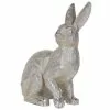 Beliani Statuettes Et Figurines Figurine Décorative Lapin Argenté 35 Cm 2 Beliani Statuettes Et Figurines Figurine Décorative Lapin Argenté 35 Cm -Vases Soldes figurine decorative lapin argente 35 cm