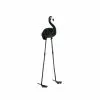 Now’s Home Statuettes Et Figurines Flamant En Plumes D'oie Noires H105cm -Vases Soldes flamant en plumes d oie noires h105cm