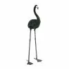 Now’s Home Statuettes Et Figurines Flamant En Plumes D'oie Noires H120cm -Vases Soldes flamant en plumes d oie noires h120cm