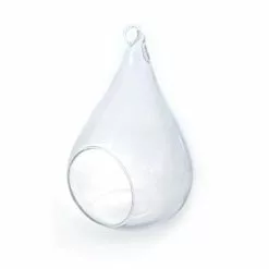 Graine Créative Vases Goutte Verre Ouverte 12,5cm