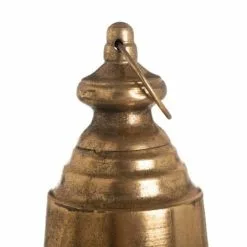 Ixia Statuettes Et Figurines Grande Cloche De Décoration En Métal Or -Vases Soldes grande cloche de decoration en metal or 6