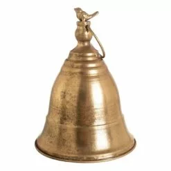 Ixia Statuettes Et Figurines Grande Cloche De Décoration En Métal Or