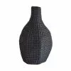 Now’s Home Vases Jarre Noire En Jacinthe D'eau H57cm -Vases Soldes jarre noire en jacinthe d eau h57cm