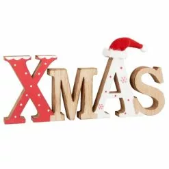 Maisons Du Monde Décorations à Poser De Noël Mot Déco Noël Multicolore