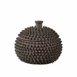 Villa Collection Statuettes Et Figurines Objet Décoratif En Béton Gris Foncé