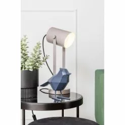 Present Time Statuettes Et Figurines Oiseau En Résine Mat Origami 24cm Bleu -Vases Soldes oiseau en resine mat origami 24cm bleu 3