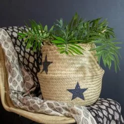 Pirouette Paris Statuettes Et Figurines Panier Cache-pot En Jonc De Mer D30 X H10 -Vases Soldes panier cache pot en jonc de mer d30 x h10 14