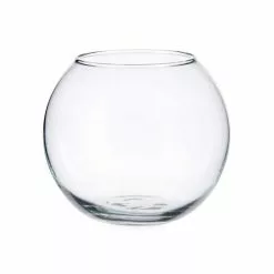 Wadiga Vases Petit Vase Boule En Verre - Diamètre 12cm