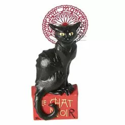 Parastone Statuettes Et Figurines Petite Statuette En Résine Le Chat Noir H10,5cm