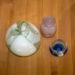 Now’s Home Vases Pot En Verre Soufflé Rose Poudré H12 -Vases Soldes pot en verre souffle rose poudre h12 2