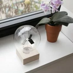 Kikkerland Statuettes Et Figurines Radiomètre Solaire Verre Transparent -Vases Soldes radiometre solaire verre transparent 2