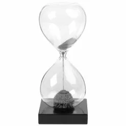 Maisons Du Monde Sabliers Sablier Aimanté En Verre Sur Base Noire