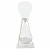 Maisons Du Monde Sabliers Sablier Blanc En Verre Et Métal Doré
