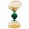 Maisons Du Monde Sabliers Sablier En Verre Beige Et Vert -Vases Soldes sablier en verre beige et vert 1000 6 0 227755 1