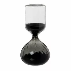Maisons Du Monde Sabliers Sablier En Verre Noir H16