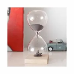Kikkerland Statuettes Et Figurines Sablier Magnétique 1 Minute -Vases Soldes sablier magnetique 1 minute 2