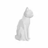 Present Time Statuettes Et Figurines Satuette Chat Assis Design Blanc Mat -Vases Soldes satuette chat assis design blanc mat 1