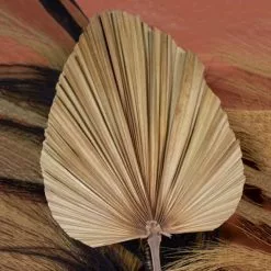 Now’s Home Statuettes Et Figurines Set De 3 Décoration En Feuilles De Palmier -Vases Soldes set de 3 decoration en feuilles de palmier 3