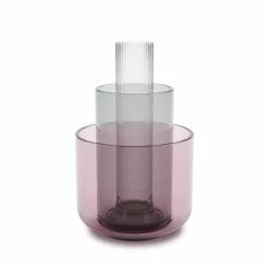 Umbra Set De 3 Vases Layla Verre Multicolore