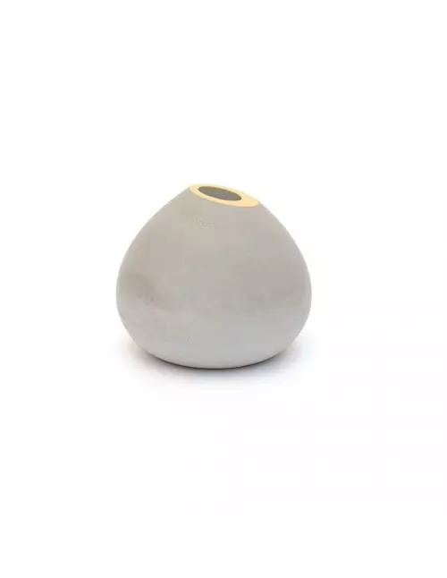 Gone's Vases Soliflore En Béton Cream Gold 3 Gone's Vases Soliflore En Béton Cream Gold