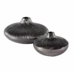 Zago Vases Soliflore En Métal Noir D25cm 9 Zago Vases Soliflore En Métal Noir D25cm -Vases Soldes soliflore en metal noir d25cm 3