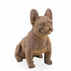 MOYCOR Statuettes Et Figurines Statue Bulldog En Résine Marron
